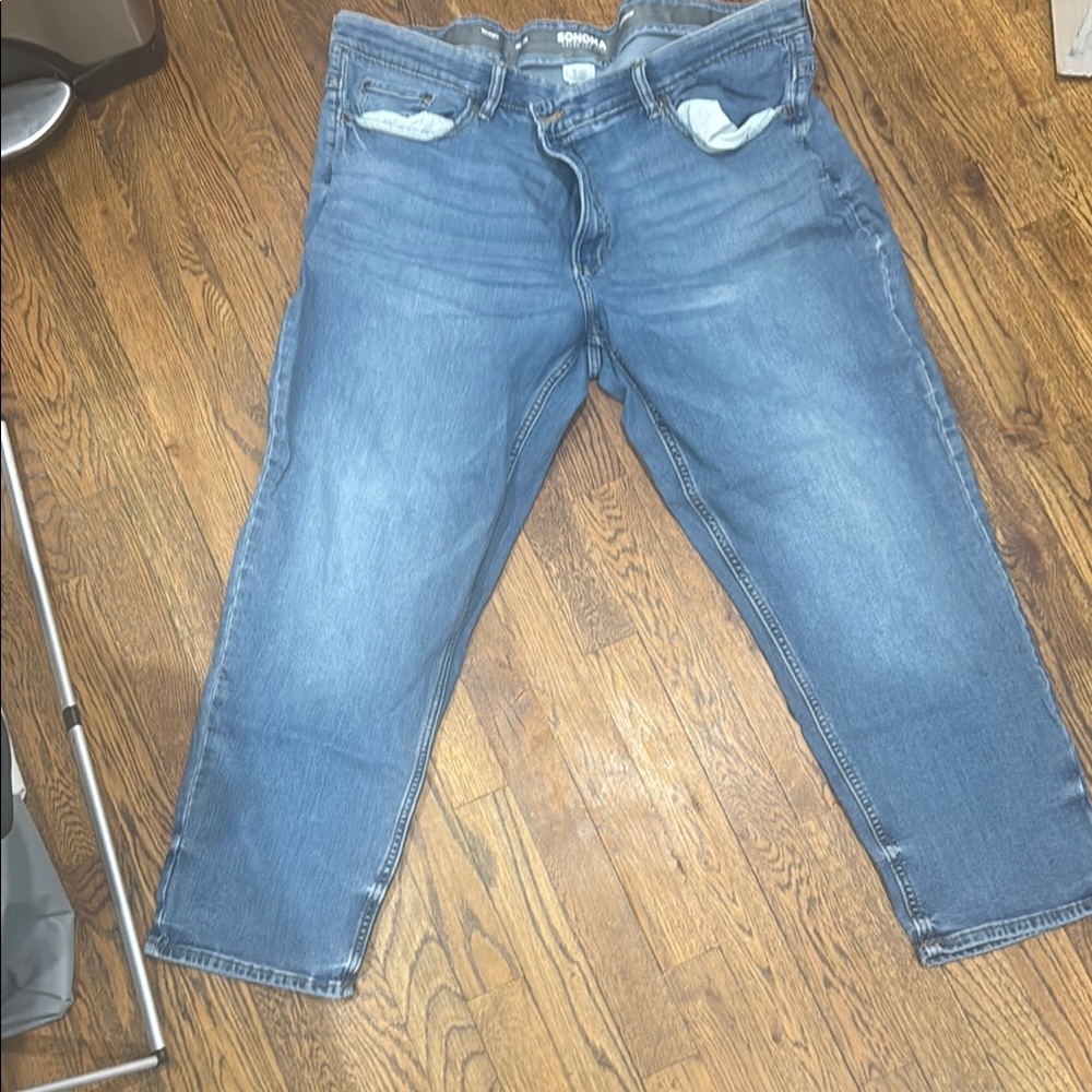Sonoma Blue Relaxed Jeans Versatile Everyday Wear48/29